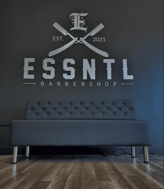 Essntl Barbershop Interior
